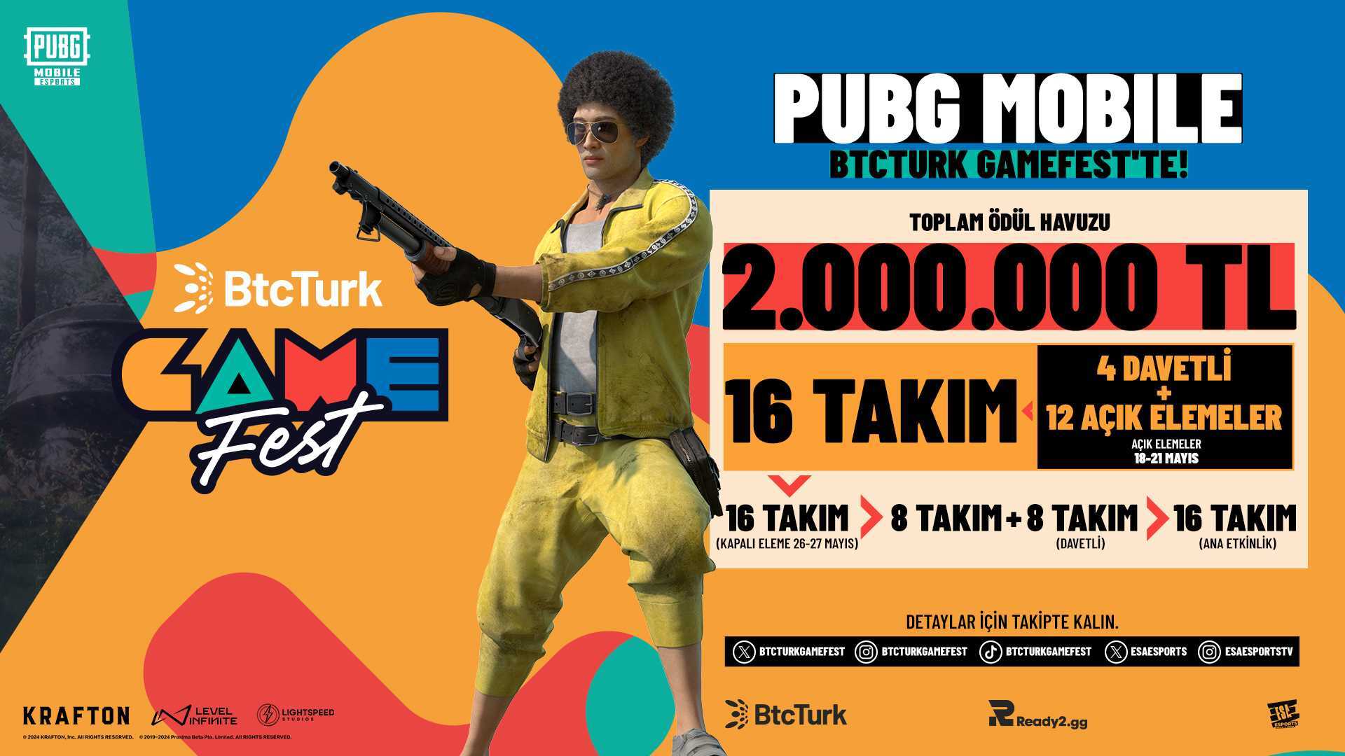 2.8 Milyon TL Ödüllü BtcTurk GameFest Valorant Turnuvası 2. Açık Elemeleri Başlıyor!